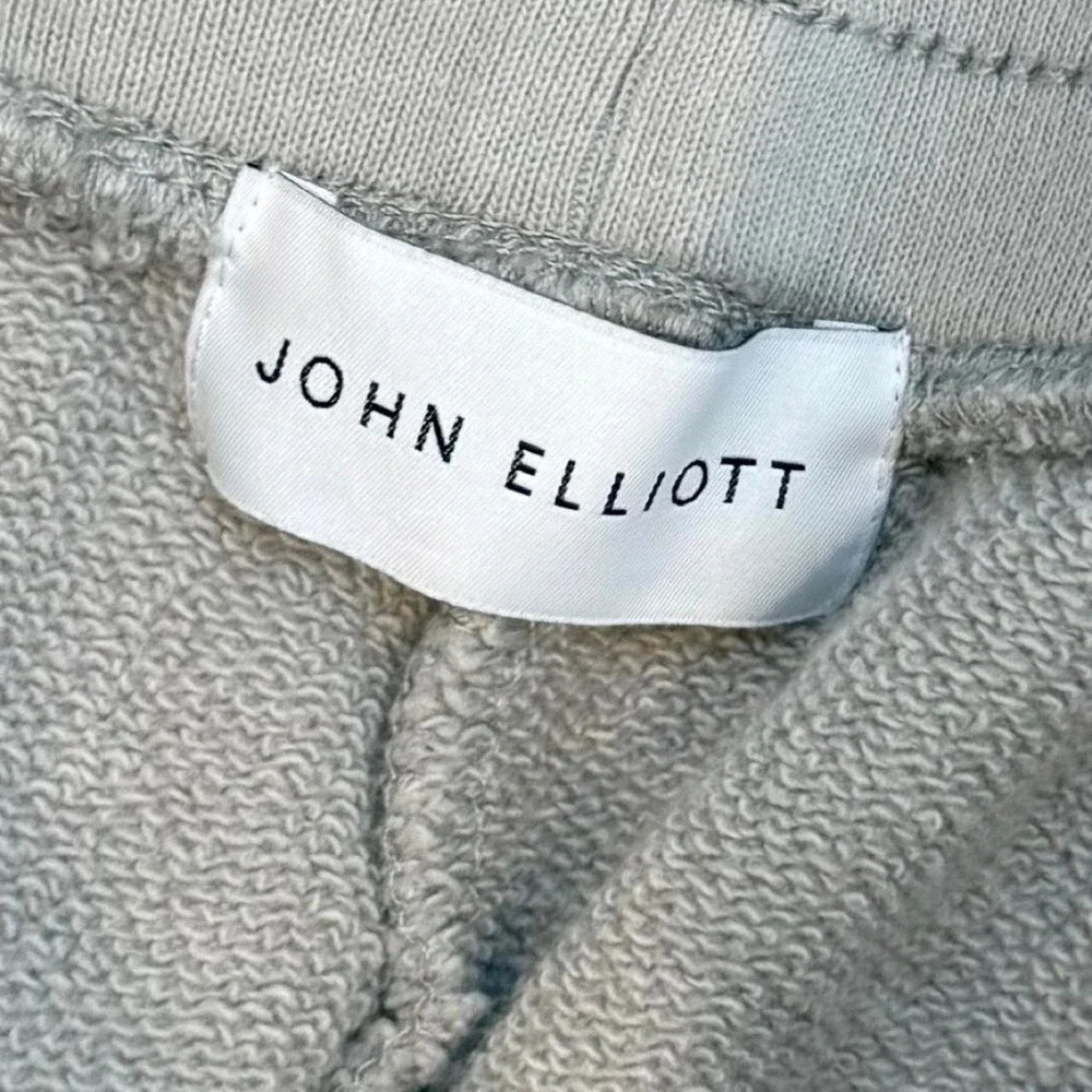John Elliott Made In USA Gray Jogger Sweatpants Adult Size 3 Elastic Waist